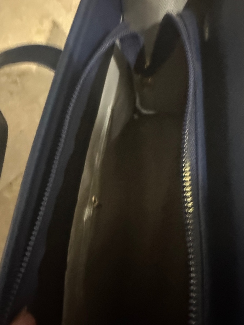 ‼️WOW‼️CD La FEMME TOTE Bag Navy and Cream Oblique Canvas Tote‼️ - Picture 10 of 10